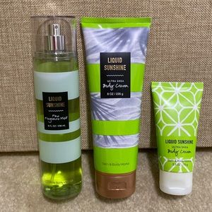 Liquid Sunshine Bath and Body set